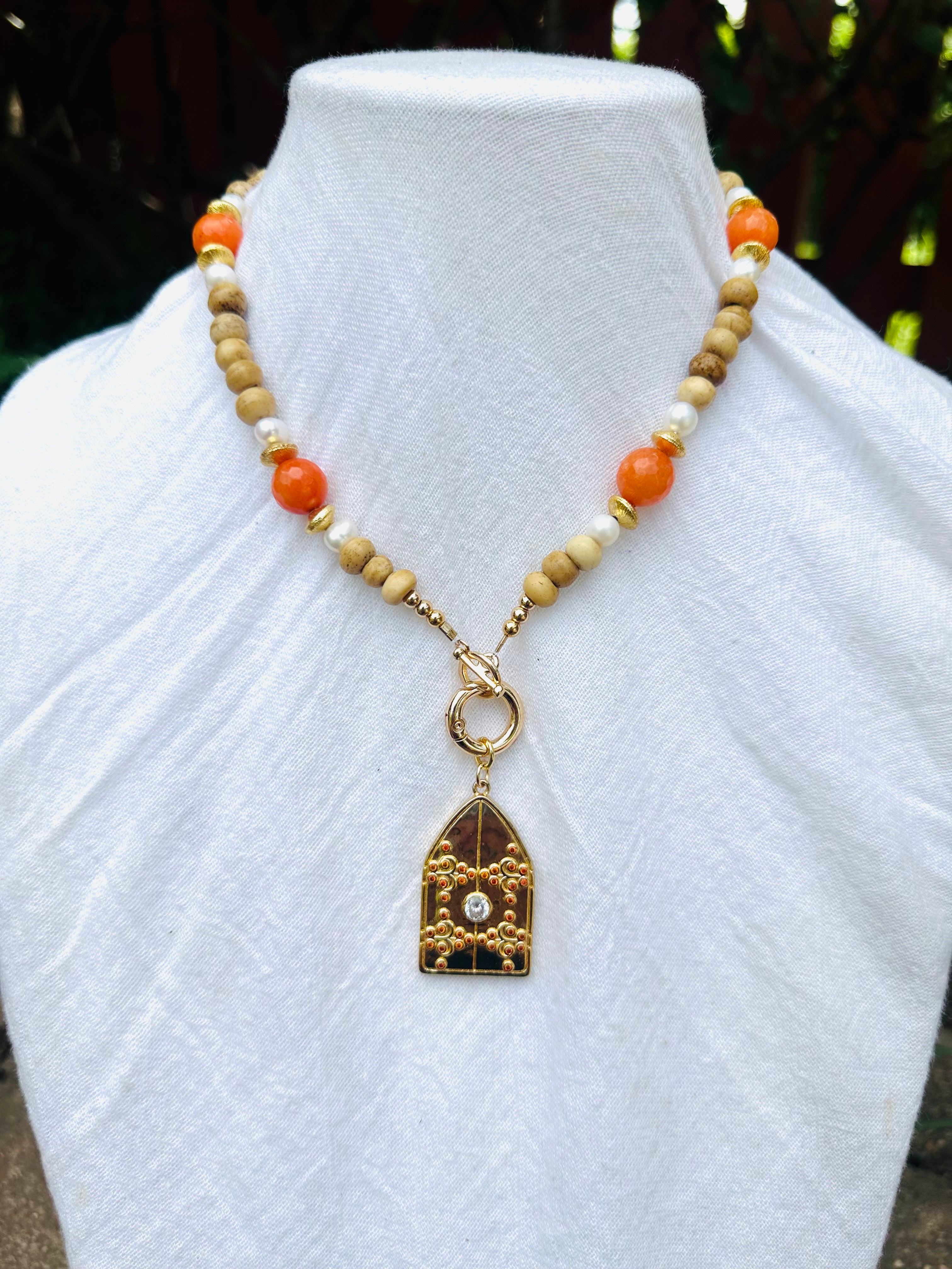 Door of Hope Autumn Necklace