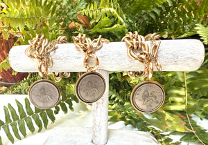 Lion Coin Bracelet