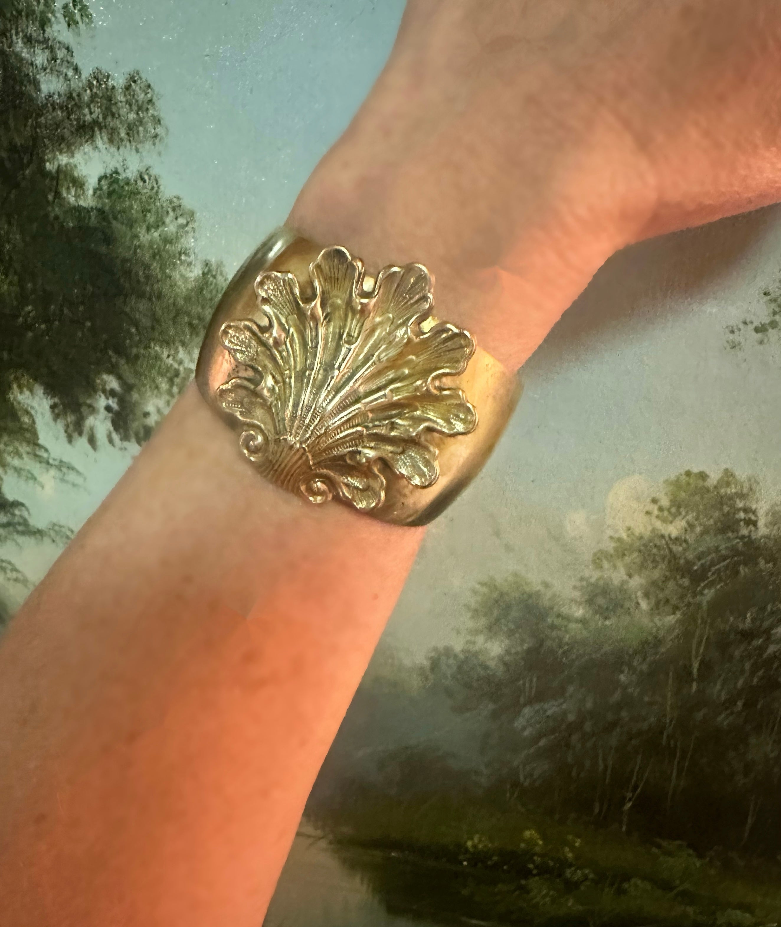 Rococo Shell Cuff