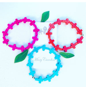 Cross Stretch Bracelet