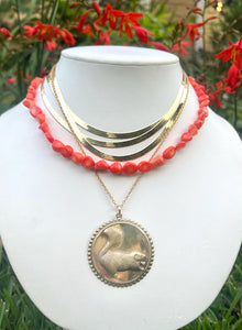 Woodland Skunk necklace