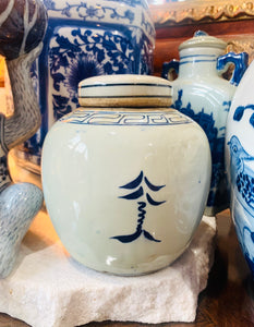 Blue&White Ginger jar