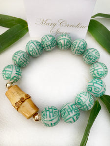 Chinoiserie Bamboo Bracelet