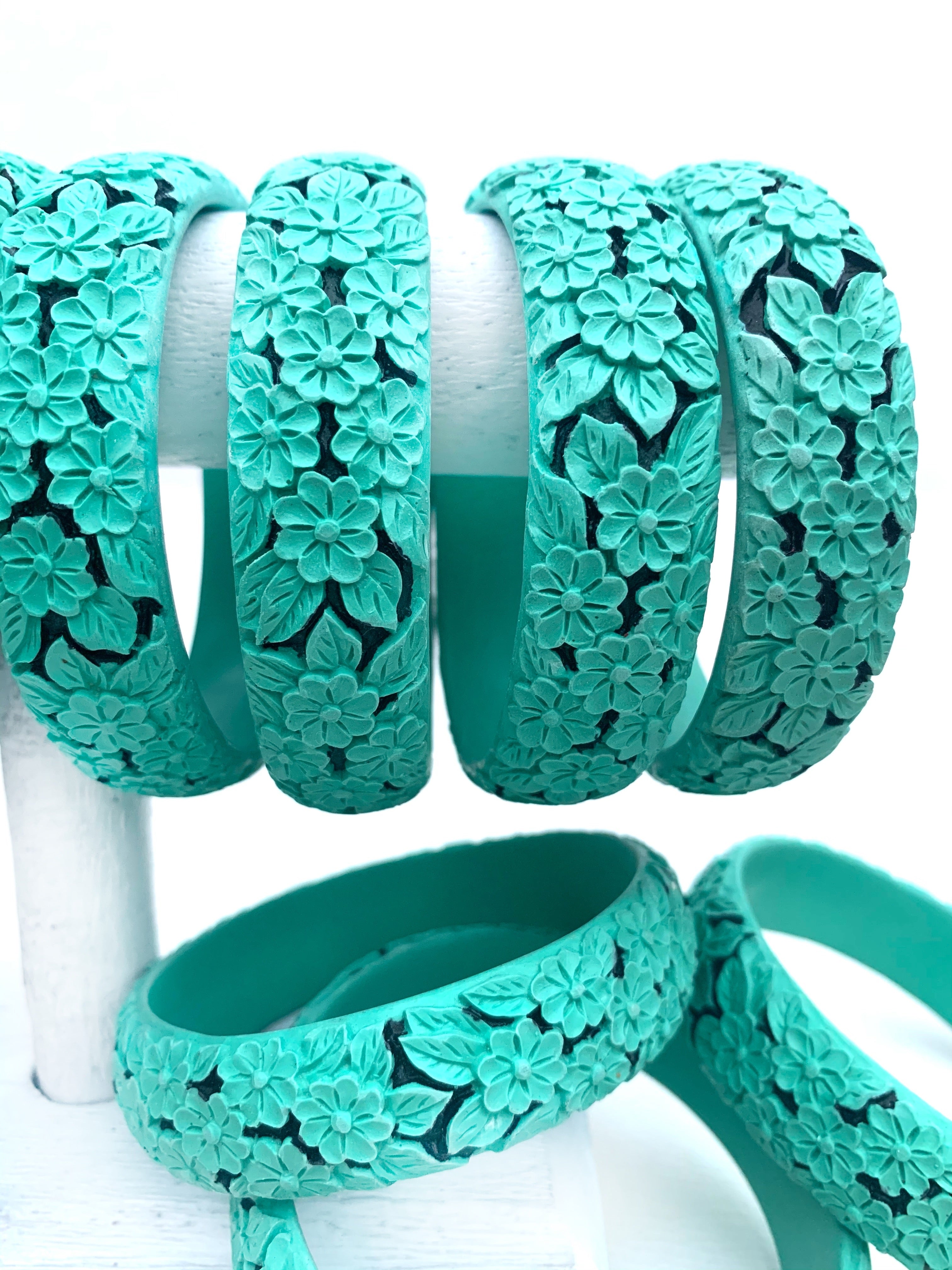 Cinnabar Bracelet - Turquoise & Black